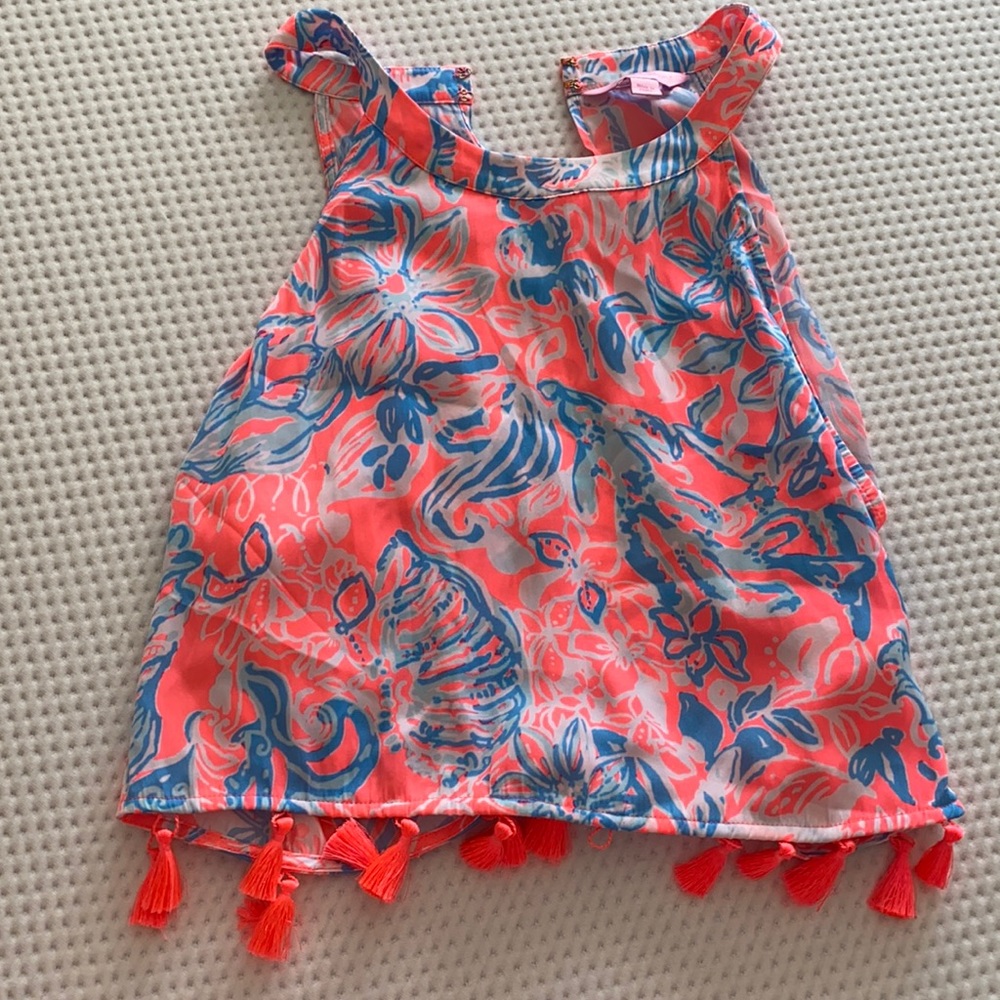 Lilly tassel top